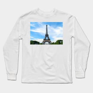 Eiffel tower in Paris Long Sleeve T-Shirt